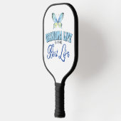 Grootmoeder Vlinder  Pickleball Paddle (Links)