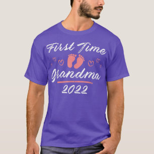 Grootmoeder voor de eerste keer pensioen voor oma t-shirt