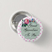 Grootmoeder wordt Button (Voorkant /achterkant)