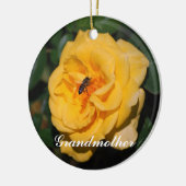 Grootmoeder Yellow Roses Ornament (Links)