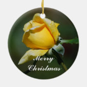 Grootmoeder Yellow Roses Ornament (Achterkant)