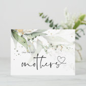 Grootmoeder Zwangerschap Aankondiging Baby Verrass (Staand voorkant)