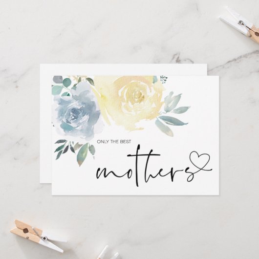 Grootmoeder Zwangerschap onthullen dat ik een Baby Kaart (Voorkant / Achterkant in situ)