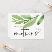 Grootmoeder Zwangerschap Onthulling Mama Baby Verr Kaart (Voorkant / Achterkant in situ)