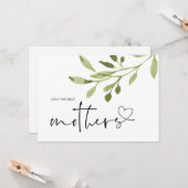 Grootmoeder zwangerschap onthult dat we Baby verwa Kaart (Voorkant / Achterkant in situ)