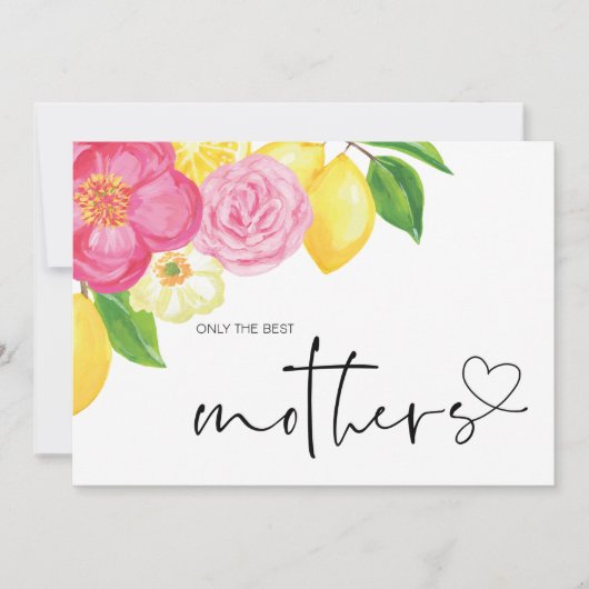 Grootmoeder zwangerschapsaankondiging met een Baby Kaart (Voorkant)