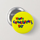 Grootmoederdag - ronde button 5,7 cm (Voorkant /achterkant)