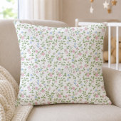 Grootmoederlijke bloemenkussen voor de kinderkamer kussen