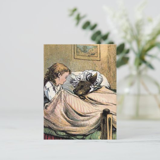 Grootmoeders Big Teeth Briefkaart (Staand voorkant)