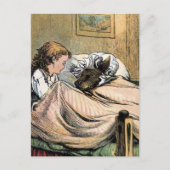 Grootmoeders Big Teeth Briefkaart (Voorkant)