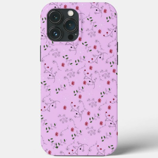 Grootmoeders bloem Case-Mate iPhone case (Achterkant)