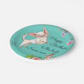 Grootmoeders Borden van Birthday Party Papieren Bordje (Gekanteld)