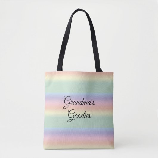 Grootmoeders goodies bag tote bag (Voorkant)