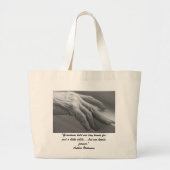 Grootmoeders Grote Tote Bag (Voorkant)