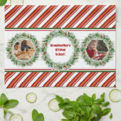 Grootmoeders keuken is de beste foto's voor kleink theedoek (Gevouwen)