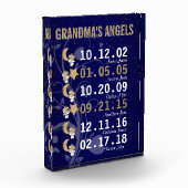 Grootmoeders kleine Angels - 6 kleinkinderen Fotoblokken (Links)