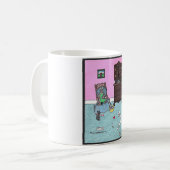 Grootmoeders kleine rokjes koffiemok (Voorkant links)