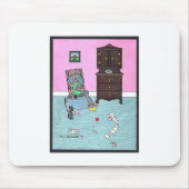 Grootmoeders kleine rokjes muismat (Voorkant)