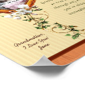 Grootmoeders liefde Lily 8x10 persoonlijke afdrukk Poster (Hoek)