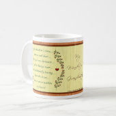 Grootmoeders Liefde Persoonlijke Foto Lijst Mok (Voorkant links)