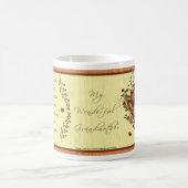 Grootmoeders Liefde Persoonlijke Foto Lijst Mok (Center)