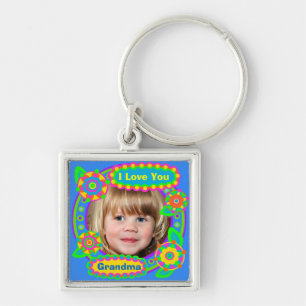 Grootmoeders Moederdag Custom Sleutelhanger