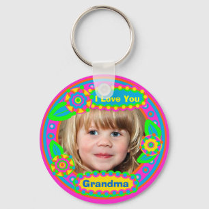 Grootmoeders Moederdag Custom Sleutelhanger