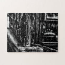 Grootmoeders naaimachine puzzel