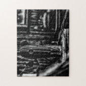 Grootmoeders naaimachine puzzel (Verticaal)