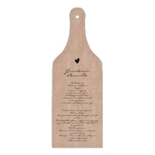 Grootmoeders Recipe Custom Family Keepslag Blush Snijplank