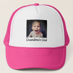 Grootmoeders speciale foto trucker pet