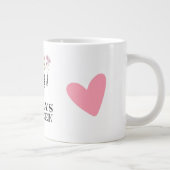 Grootmoeders tuin gepersonaliseerd grootmoeder Gif Grote Koffiekop (Rechts)