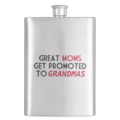 Grootmoeders worden gepromoot naar oma's heupfles (Voorkant)