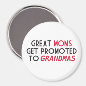 Grootmoeders worden gepromoot naar oma's magneet (Voorkant / Achterkant)