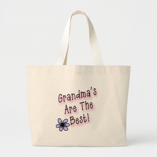 Grootmoeders zijn de beste grote tote bag (Voorkant)