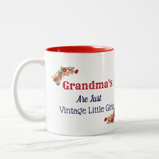 Grootmoeders zijn gewoon Mok voor kleine meisjes (Links)
