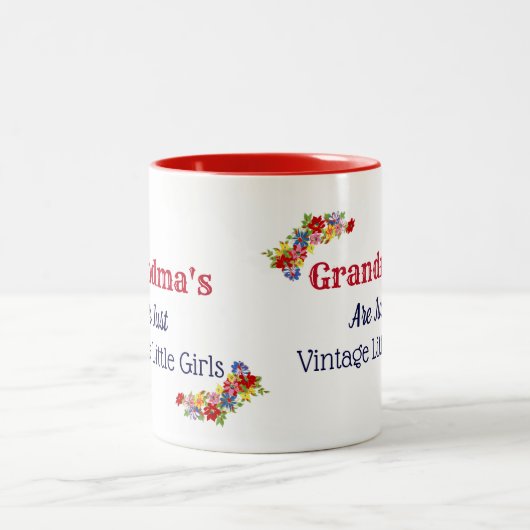 Grootmoeders zijn gewoon Mok voor kleine meisjes (Center)
