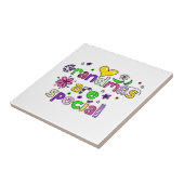 Grootmoeders zijn speciaal tegeltje (Zijkant)