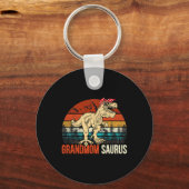 Grootmoedersaurus T Rex Dinosaur Grootmoeder Sauru Sleutelhanger (Voorkant)