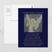 Grootmoedig - Beschermengel van Grootmoedigheid Briefkaart (Voorkant / Achterkant)