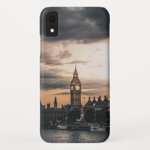 Grootmoedige Londense Big Ben Zonsondergang Case-Mate iPhone Case