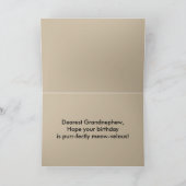 Grootneef Happy Birthday Kitten met Speelgoed Tijg Kaart (Binnen)