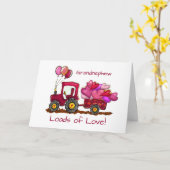 Grootneef Valentijnsdag ladingen liefdesharten Kaart (Gele Bloem)
