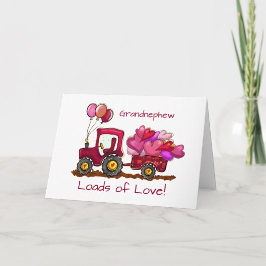 Grootneef Valentijnsdag ladingen liefdesharten Kaart (Voorkant)