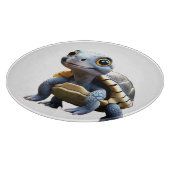 Grootogige Babyschildpad Snijplank (Hoek)