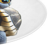 Grootogige Babyschildpad Snijplank (Hoek)