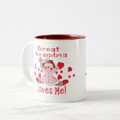 Grootoma Love is me Rag Doll Tweekleurige Koffiemok (Voorkant links)