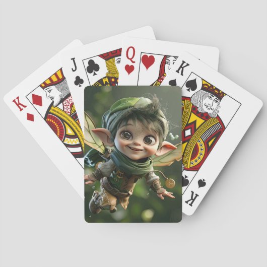 grootoogelf pokerkaarten (Achterkant)