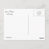 Grootoogtonijn in San Diego Briefkaart (Achterkant)