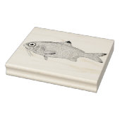 Grootoogvis Rubber Art Stamp Rubberstempel (Stempel)